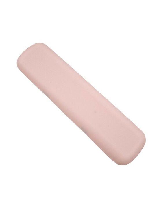 None Handbags - Makeup Brush Holder Silicone Case 8 in Magnetic Closure Pink Travel Portable NIP